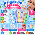 Kit d’Irrigation Nasale – Lot de 9 Seringues 10 ml