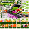 Coupe-Légumes Multifonction 16 en 1 – 16 Accessoires