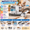 Nettoyeur de taches textile – Aspirateur laveur pour tapis, canapé et voiture