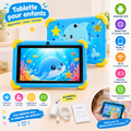 Tablette Enfant 7 Pouces Android 13 – Coque Anti-Choc