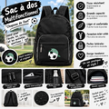Sac à Dos Enfant Sport – Motif Football “Chapeau de Foot”