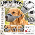 Muselière pour chien en maille respirante – Confortable et réglable