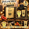 Coffret parfum Invincible Gold pour homme – 50 ml + gel douche