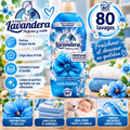 Adoucissant Lavandera Azul Floral – 80 lavages