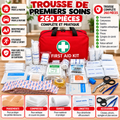 Trousse de Premiers Soins Complète – 260 Pièces
